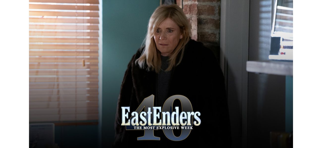 EastEnders' 40th anniversary brings a major twist as Cindy uncovers the identity of her attempted murderer.