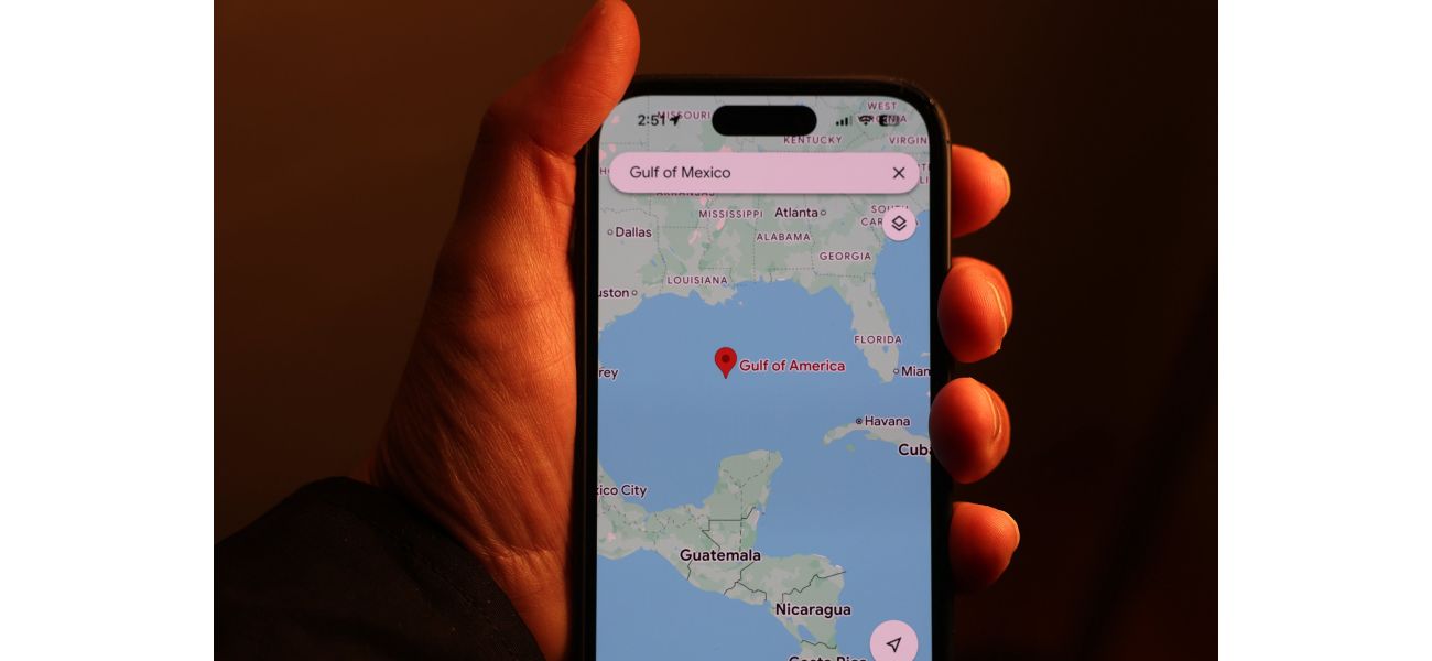 Trump promotes renaming Gulf of Mexico to Gulf of America on Google Maps.