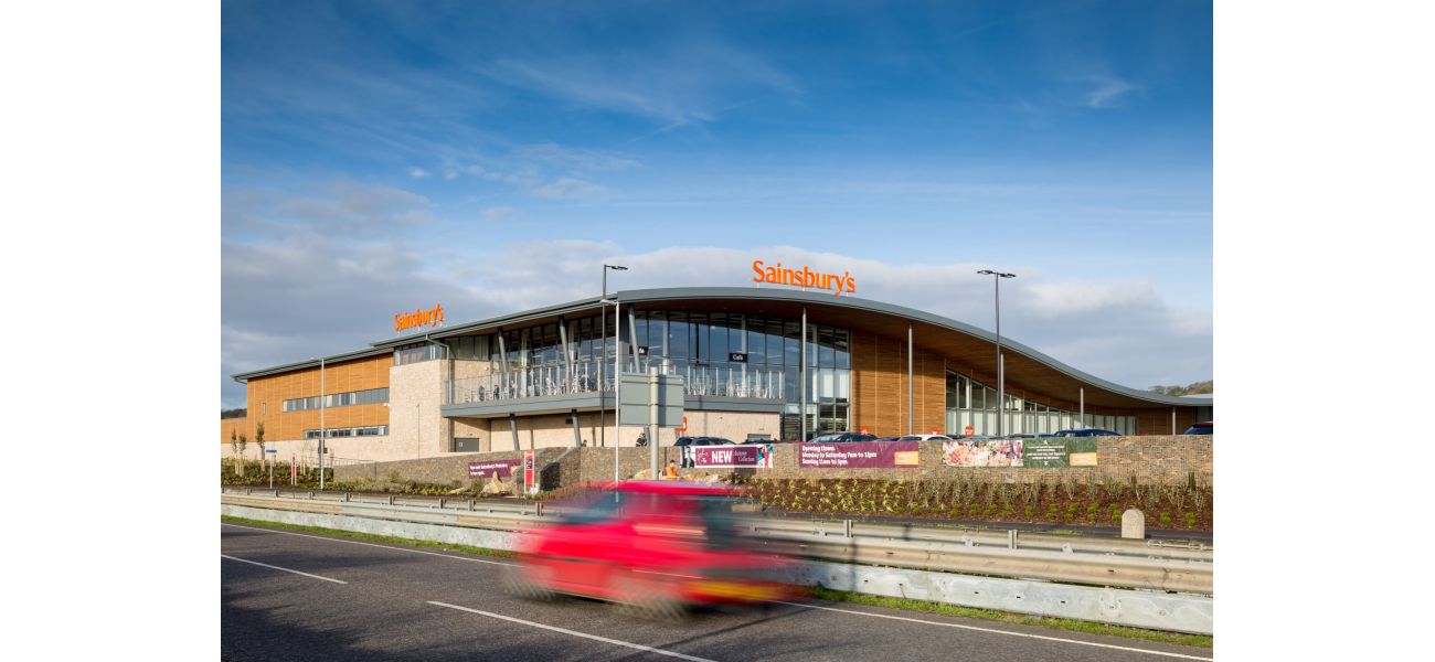 Sainsbury's customers disappointed by closure of store café with stunning view in England.