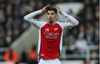Kai Havertz injured during Arsenal's training in Dubai, causing setback for the team.