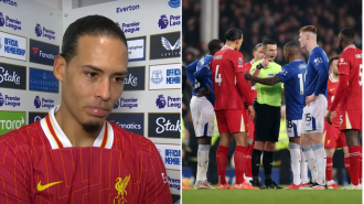 Van Dijk talks about his conversation with Oliver after taunting Everton.