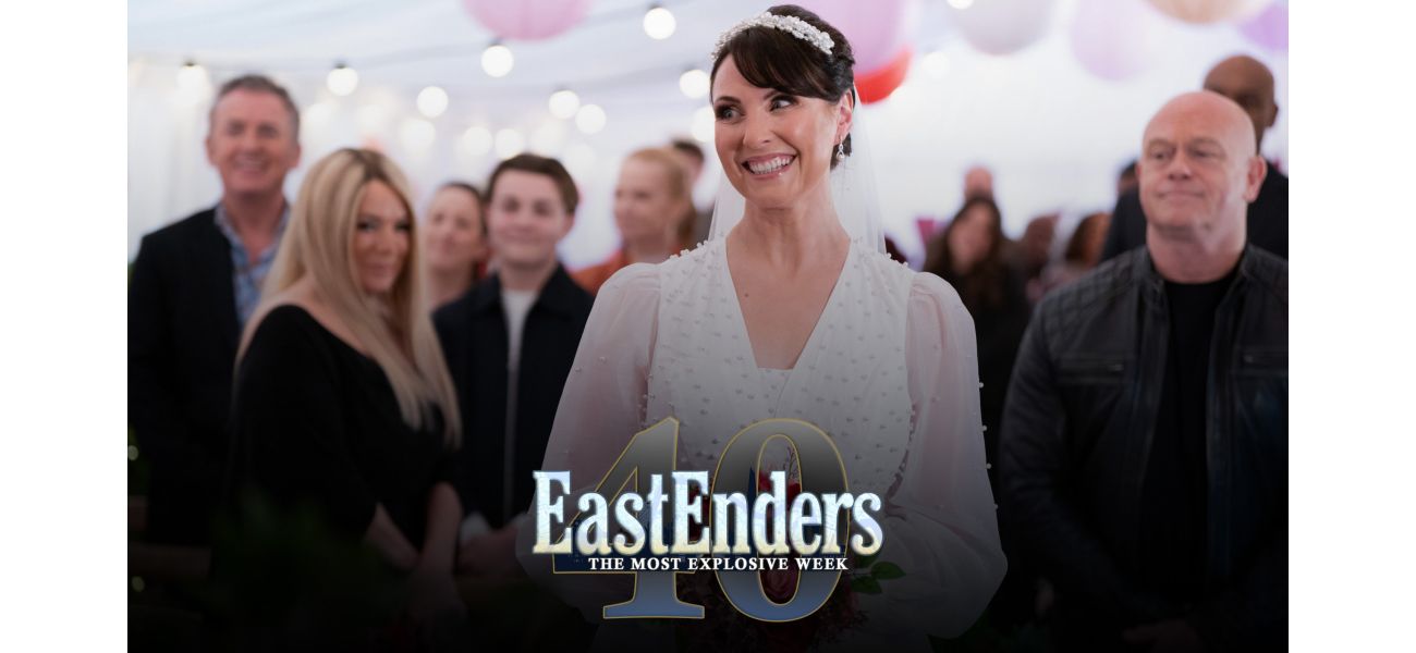EastEnders icons to celebrate special day with unforgettable wedding.