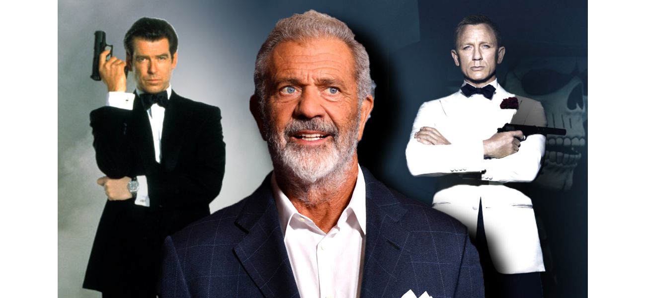 Gibson explains why he rejected James Bond role in his early years.