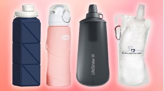 Keep yourself hydrated on your travels with top collapsible water bottles.