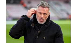 Jamie Carragher denies accusation of excessive celebration after controversial Merseyside derby match.