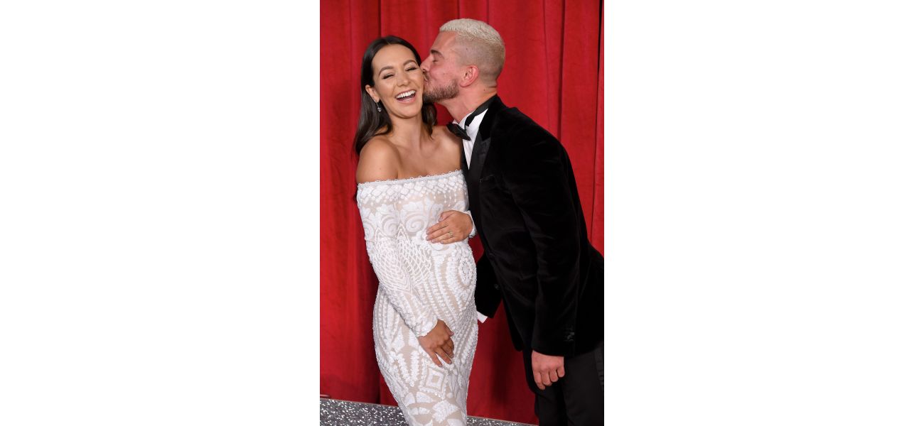Nadine Mulkerrin of Hollyoaks throws shade at her fiancé, a real-life TV star, on Valentine's Day.