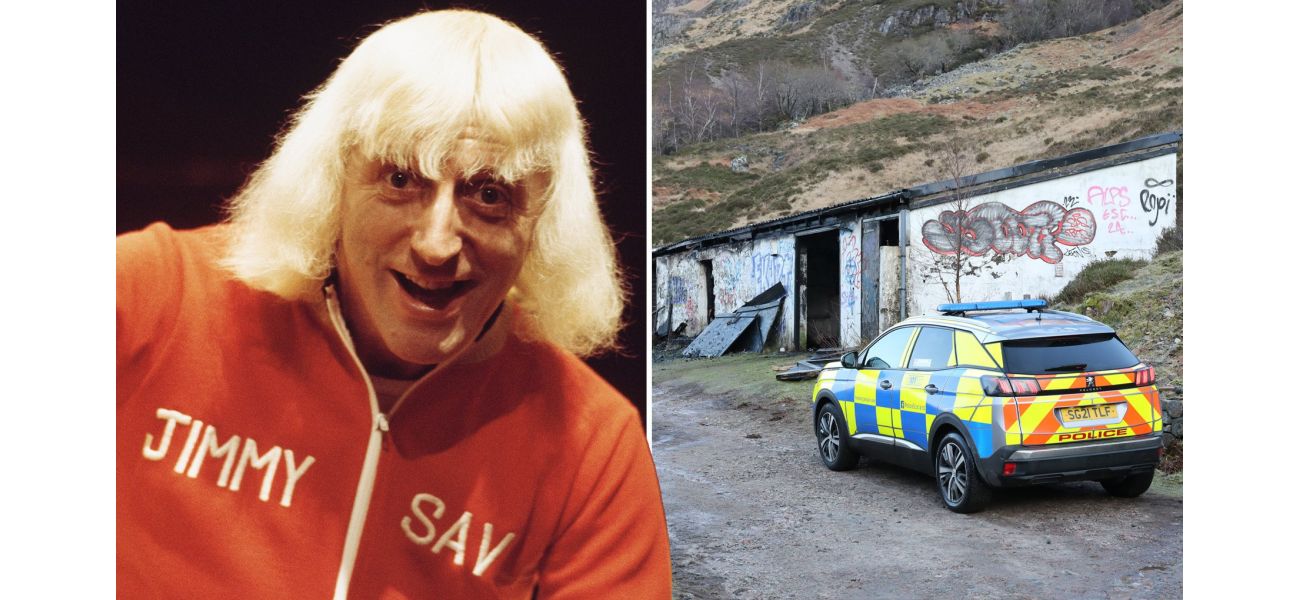 Jimmy Savile's mountain home to be destroyed quickly after it catches fire.