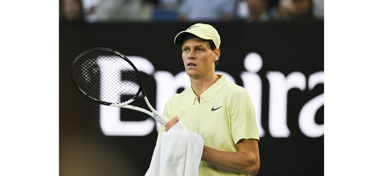 Sinner agrees to a 3-month ban for doping in tennis.