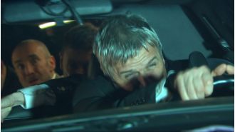 Intense video clip from Emmerdale depicts a destructive stunt leading to a fatality.