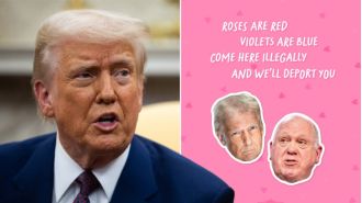 Trump's optimistic Valentine's Day message for undocumented immigrants