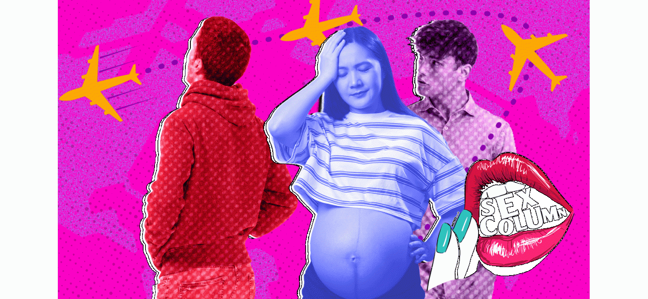 Pregnant, happy partner, but missing long-distance ex.