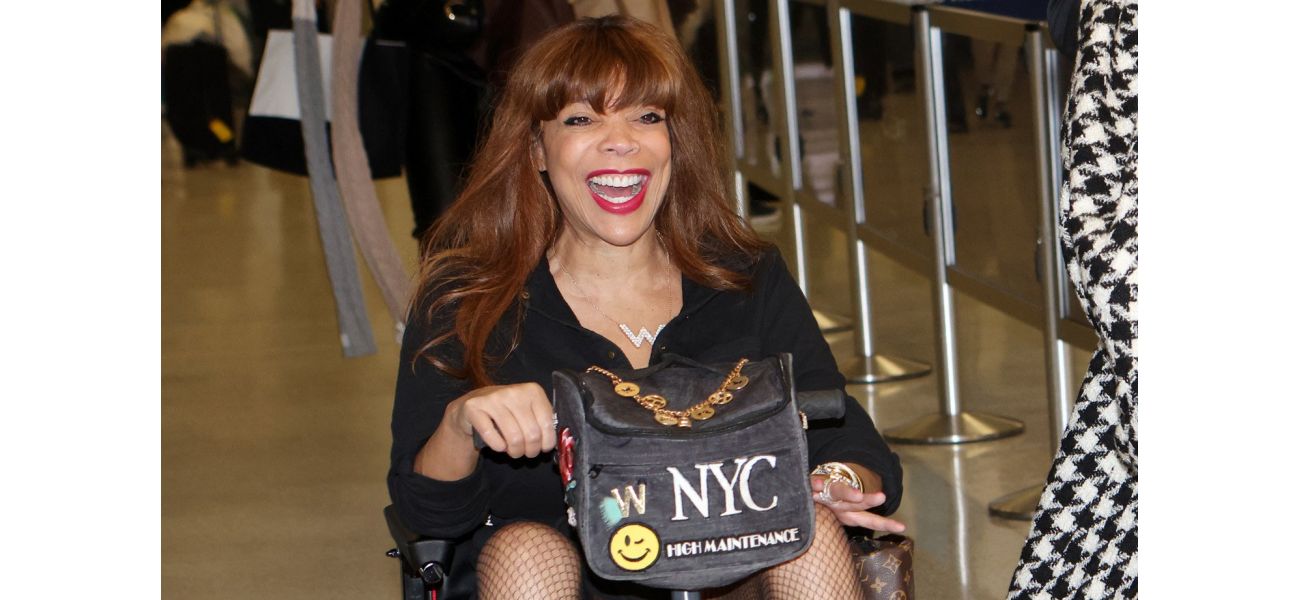 A 60-year-old celebrity uses a mobility scooter in a rare public appearance.