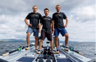 BBC's show host judges his smallest house yet - a boat used to row across the Pacific Ocean.
