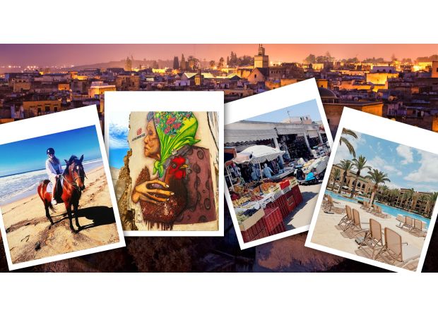 I stayed in the luxurious 