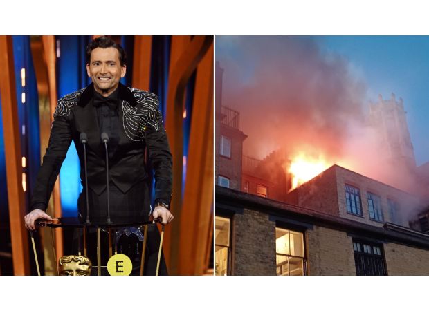 Afterparty in chaos as fire hits Netflix's celebrity hotspot, the Baftas.