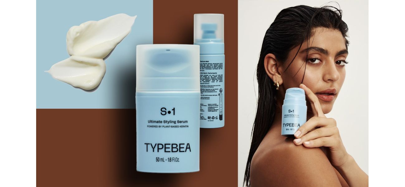 Get rid of frizz and flyaways with Typebea's latest styling products (with a 20% discount!).