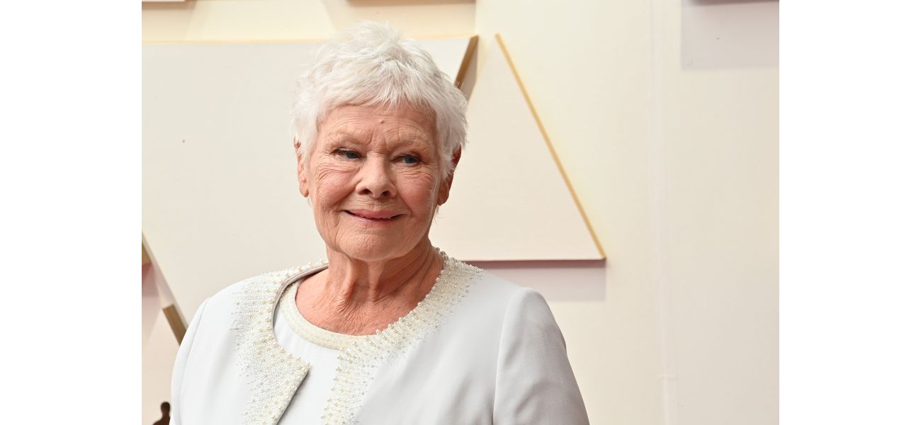 Actress Judi Dench was temporarily voiceless after a scary encounter with a snake during a stage performance.