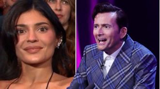 People watching Bafta 2025 were shocked by a surprise appearance of David Tennant and Kylie Jenner.