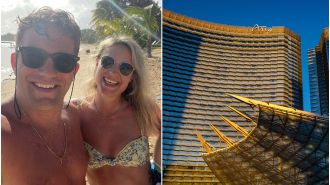 The family of a 37-year-old British man is suing a hotel and ambulance company after he was allegedly abandoned and died alone in Las Vegas.