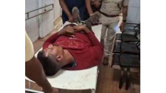 A wanted burglar from Madhya Pradesh was injured during a police encounter near Bhubaneswar.