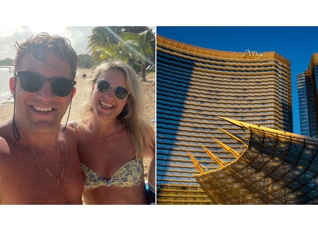 The family of a 37-year-old British man is suing a hotel and ambulance company after he was allegedly abandoned and died alone in Las Vegas.