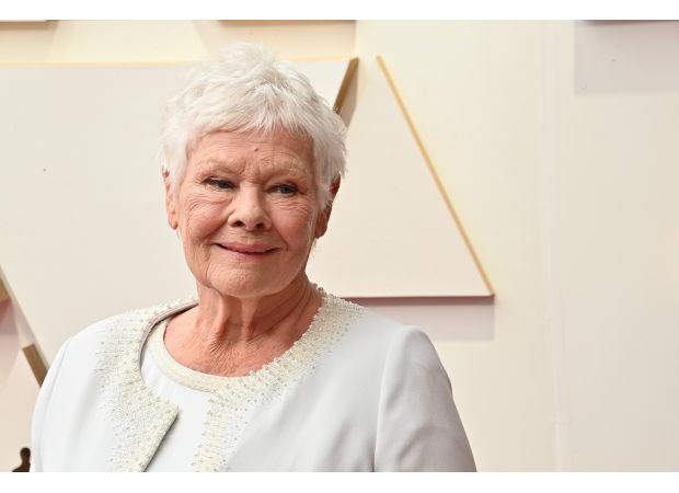 Actress Judi Dench was temporarily voiceless after a scary encounter with a snake during a stage performance.