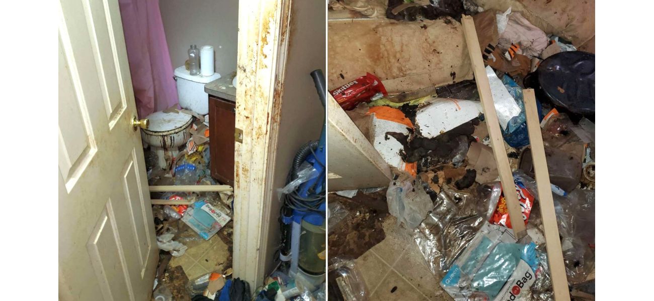 Mom left kids in dirty home for years, only visited to drop off food.