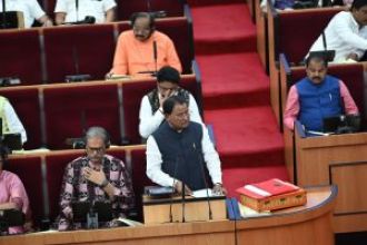 Odisha's Chief Minister presents a budget of Rs 2.90 lakh crore for the financial year 2026, focusing on agriculture and irrigation.
