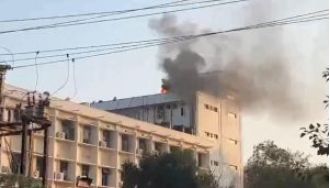 A fire occurs at the Odisha secretariat.