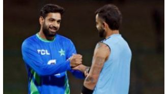 Rauf praises Kohli's batting and describes him as a tough competitor in the Champions Trophy.