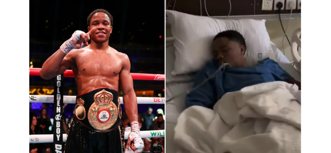 World championship match cancelled when boxer hospitalized after extreme allegations of poisoning.