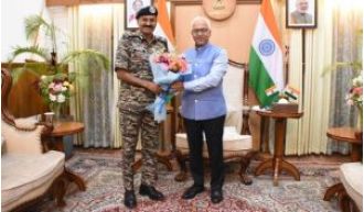 The leader of CRPF discussed state of readiness with the Governor of Manipur.