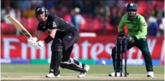 New Zealand dominates Pakistan in Champions Trophy match with Latham and Young leading the way, winning by 60 runs.