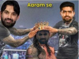 Funny memes spread online following NZ's win against Pakistan in the 2025 Champions Trophy opener.