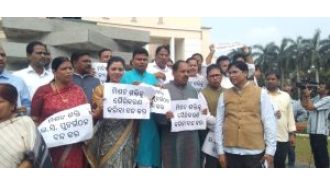 The Odisha Assembly has been postponed until 4 pm, with the opposition accusing the government of trying to make Mission Shakti more religious.