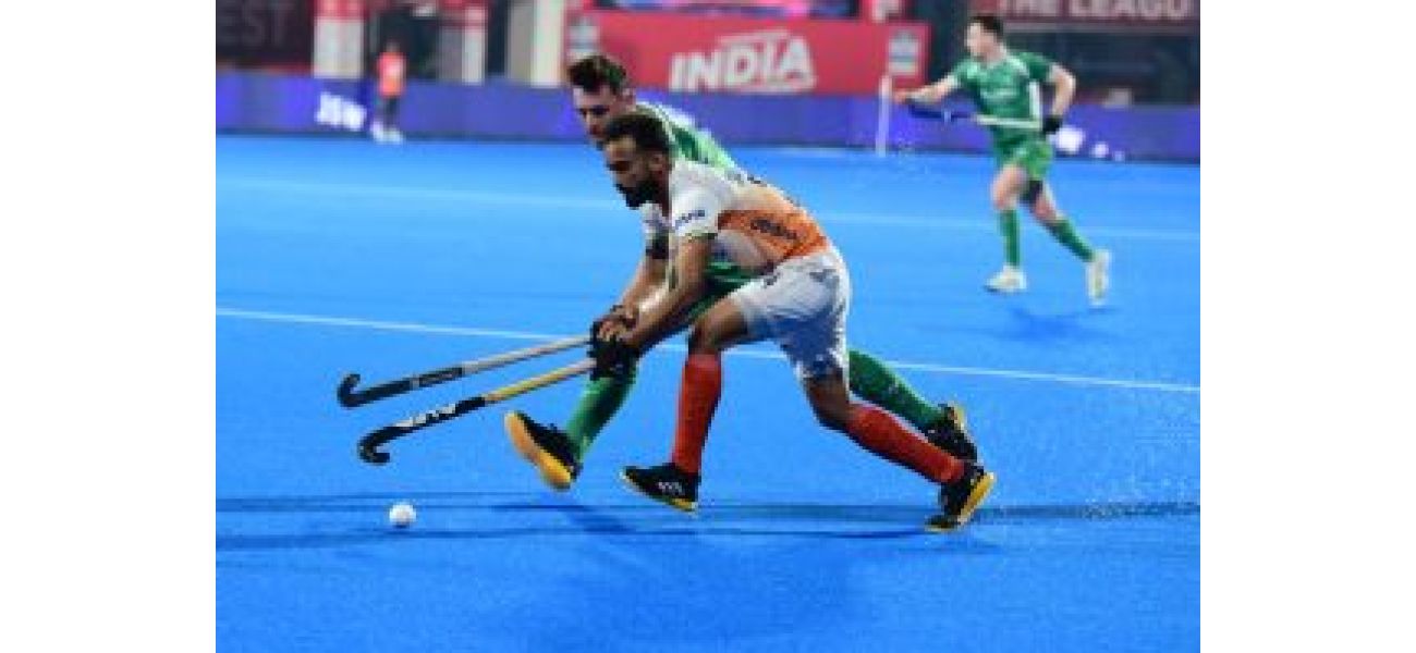 India won 3 out of 4 matches against Ireland in the men's FIH Pro League.