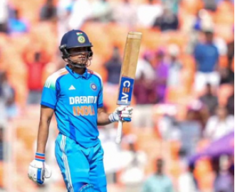 Gill says team batting second will be under pressure without dew for India-Pak CT match.