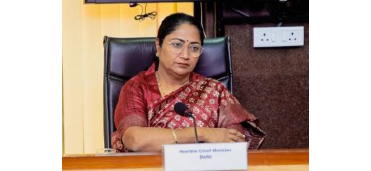 The house of New Delhi's Chief Minister Rekha Gupta is busy with guests.