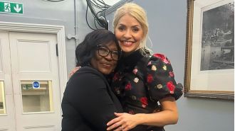 TV host Holly Willoughby emotional after reuniting with someone special after 13 years.
