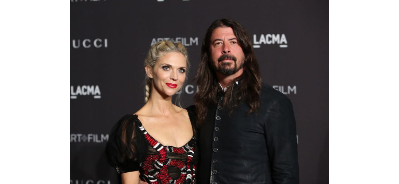 The woman who had a child with Dave Grohl of Foo Fighters has been identified.