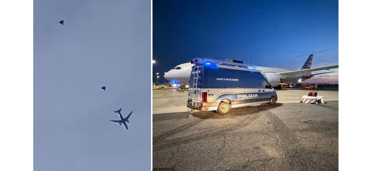 A flight from New York to India was redirected because of a bomb threat.