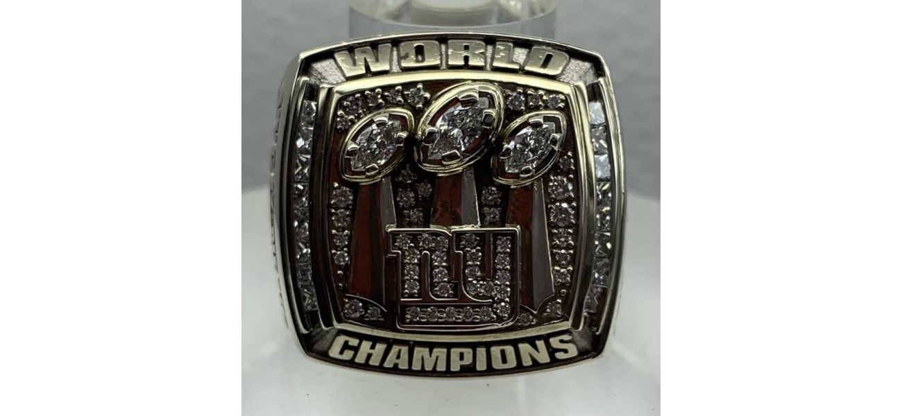 Former NFL player Plaxico Burress' Super Bowl ring sold for a record-breaking $280K.