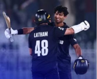 India advances to semis after New Zealand win; Pakistan, Bangladesh eliminated.