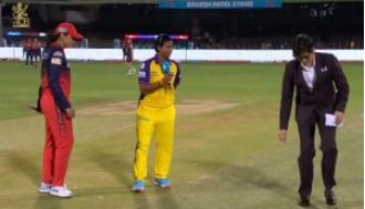 The UP Warriorz have won the toss and chosen to bowl first against RCB in the WPL match.