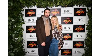 Emily Atack and her boyfriend were spotted out without children, which rarely happens for the couple.