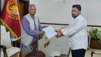 Bangladesh's interim government advisor quits to form new political party.