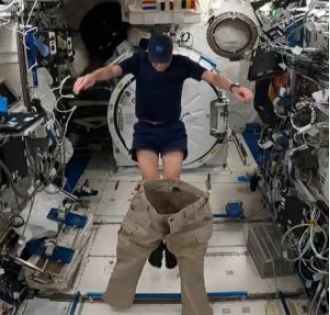 NASA engineer goes viral with video showing how astronauts wear pants in zero gravity.