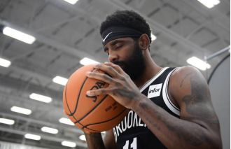 Kyrie Irving is preparing for the release of his newest ANTA shoe.