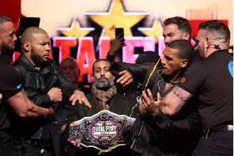 Eddie Hearn explains his actions during the fight between Chris Eubank Jr and Conor Benn.