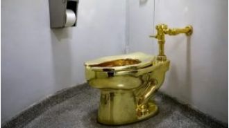 Blenheim Palace's 18-carat gold toilet was stolen in a daring heist.